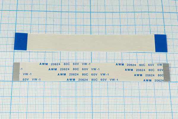 шлейф TRAIN шаг 0,50\24C\100x12,5\прямой\