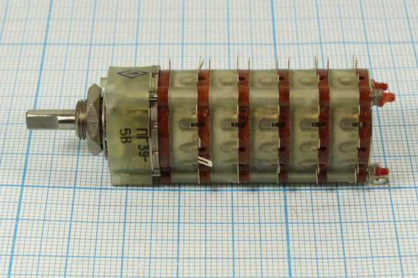 Переключатели галетные / ПГал\\12П 5Н\\пласт\\ПГ39-5В - интернет магазин ...