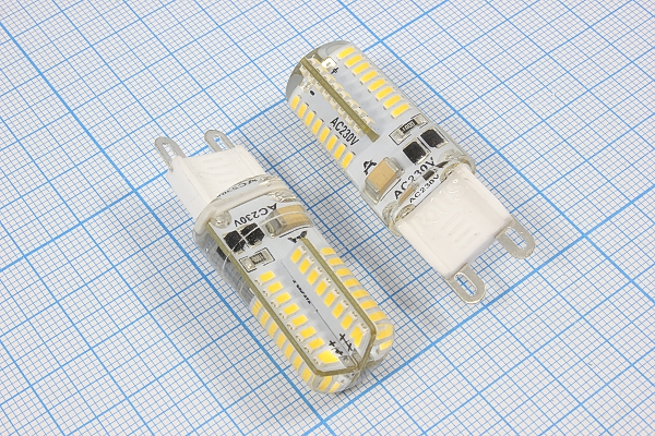 Л 220В\G 9,0\   5Вт\4500К\270лм\16x50\СД\GLDEN-G9-