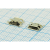 гн microUSB \B\5P4C\плат\угл\SMD\microUSB B-5SA1