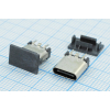 гн USB \C 3,1\24P4C\пл\верт\\USB3,1TYPE-C 24PF-009