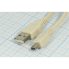 шнур шт USB A-шт mini-USB A\1,8м\\чер\[18-1134-2]