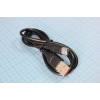 шнур шт USB A-шт USB C\1,0м\Ni/пл\чер\GP01T\GoPowe