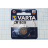 бат  3В\  60мАч\16x2,0\Li\CR1620\VARTA