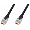 шнур шт HDMI-шт HDMI\2,0м\Au/пл\чер\\LUX468-203-1